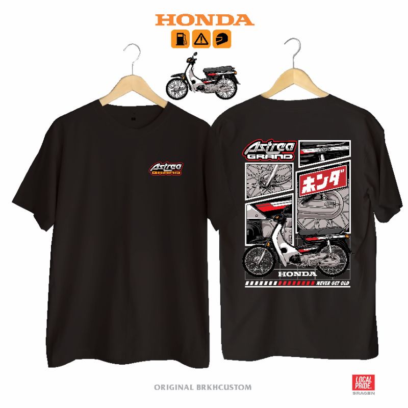 KAOS ASTREA GRAND | KAOS CB | KAOS HEREX | KAOS HONDA | KAOS HONDAGANK  PRIA DAN WANITA  ORIGINAL BRKHCUSTOM