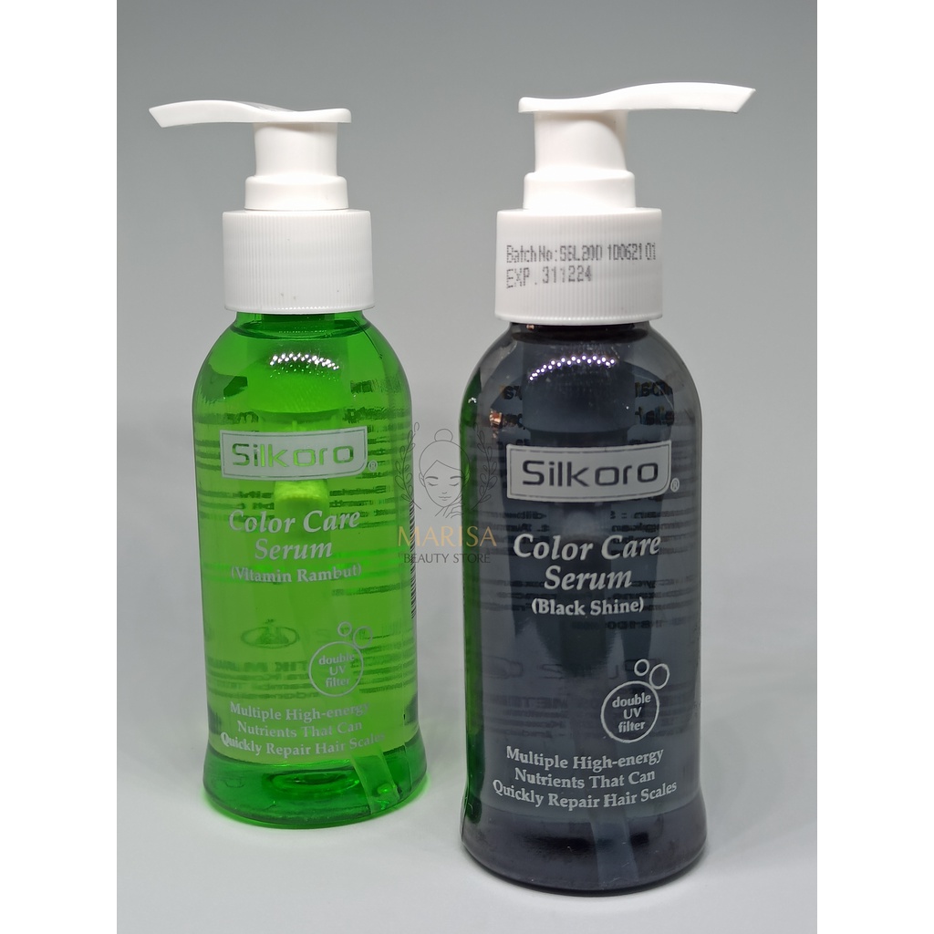 Silkoro Color Care Serum 80ml & 200ml (Vitamin Rambut)-1