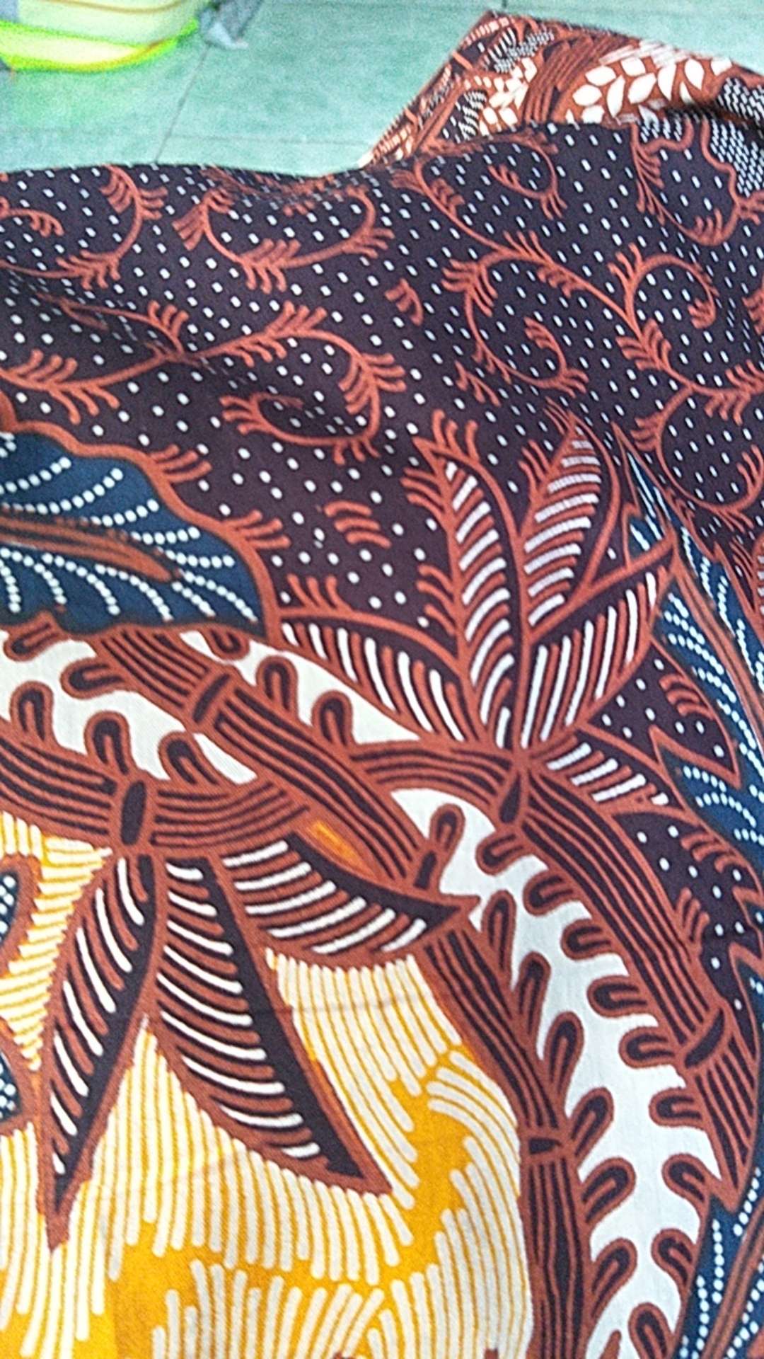 Kain Batik Solo (alusan Limited Stock) Motif Galaran Manuk Warna Kuning