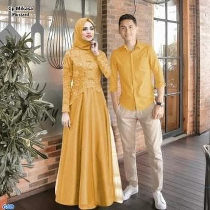 Model Baju Sarimbit Untuk Lebaran - Sarimbit Keluarga 46 Merahbusana Muslim Couple Keluarga ...