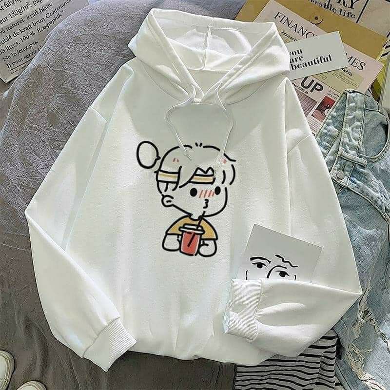 TOON COUPLE HOODIE SWEATER PRIA WANITA KEKINIAN TERMURAH