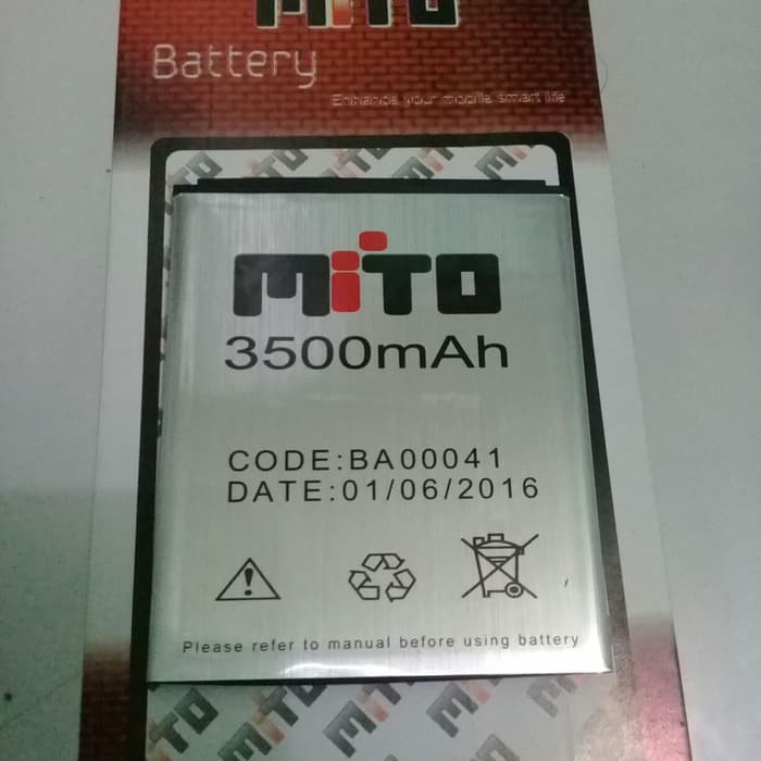 Battery Batre Batu Baterai Mito A355 BA-00041 BA00041