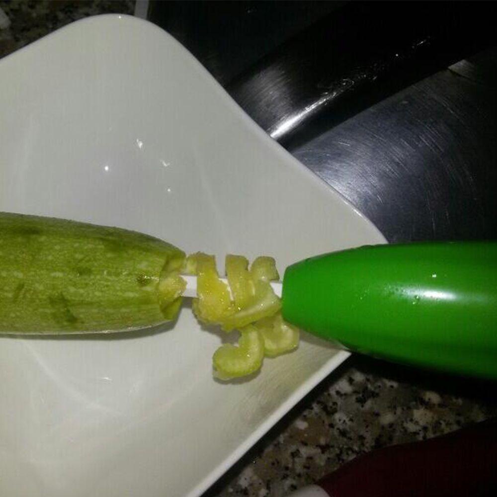 [Elegan] Vegetable Spiralizer Replaceable Vegetables Corer Untuk Menggali Isian