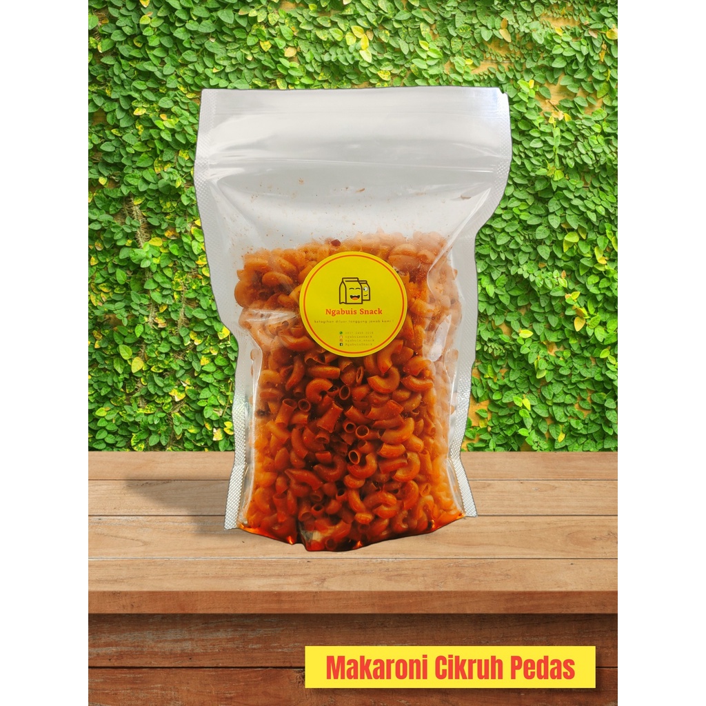 

CEMILAN MAKARONI CIKRUH PEDAS (Harga Sudah Termasuk Packing Bubble Warp & Dus)