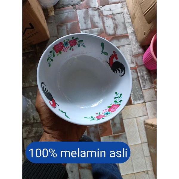 mangkok melamin cap ayam jago original