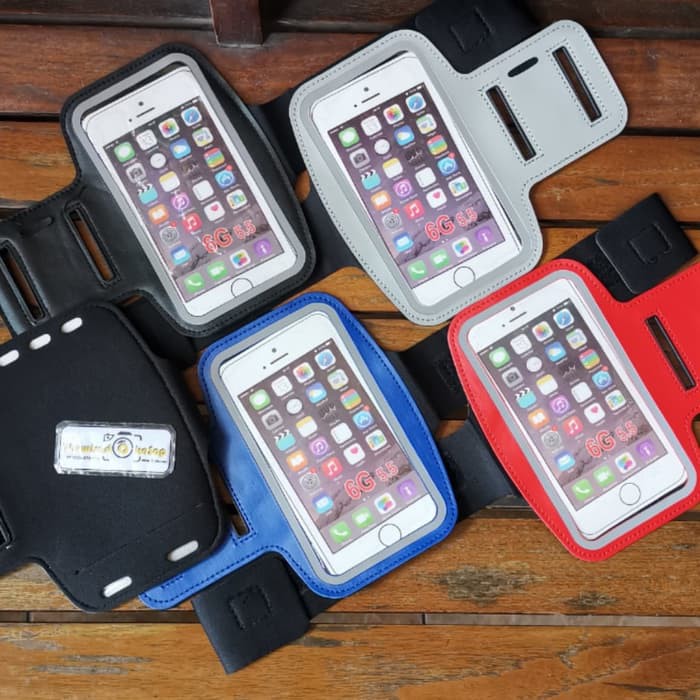 Armband Case sport ukuran L waterproof / Arm band for universal sarung [import]