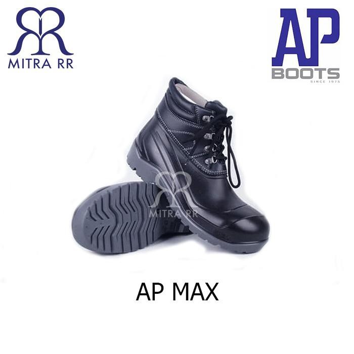 Sepatu Safety AP MAX TERMURAH AP Boots Low Safety Boot Sepatu Pria Outdoor Hitam