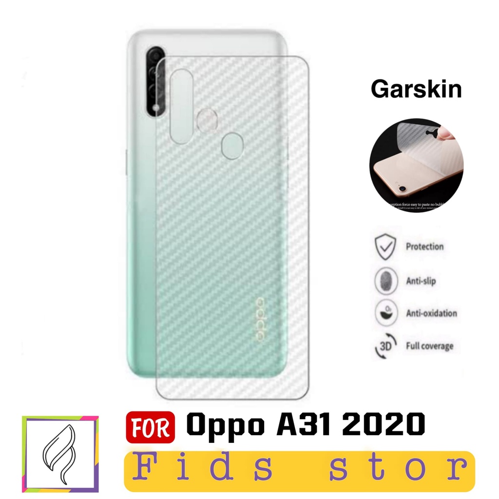 PROMO 2in1 OPPO A31 2020 Tempered Glass Anti Gores layar kaca List Hitam Free Garskin