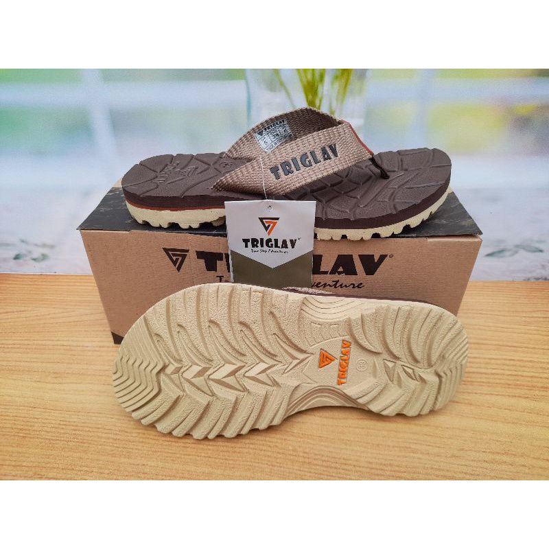 Sendal jepit pria triglav original sendal jepit Outdoor-Sandal Terbaru