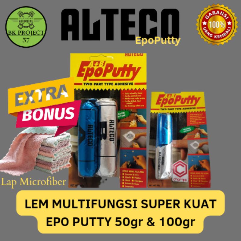 

Promo! Lem Alteco Epo Putty Multifungsi Super Kuat | Bisa COD 100% Garansi