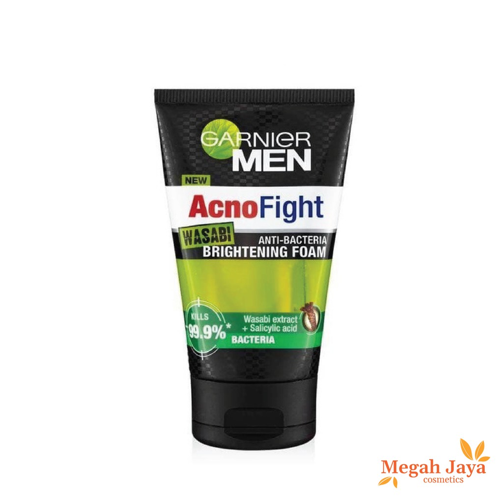 GARNIER MEN ACNO FIGHT WASABI FOAM @MJ