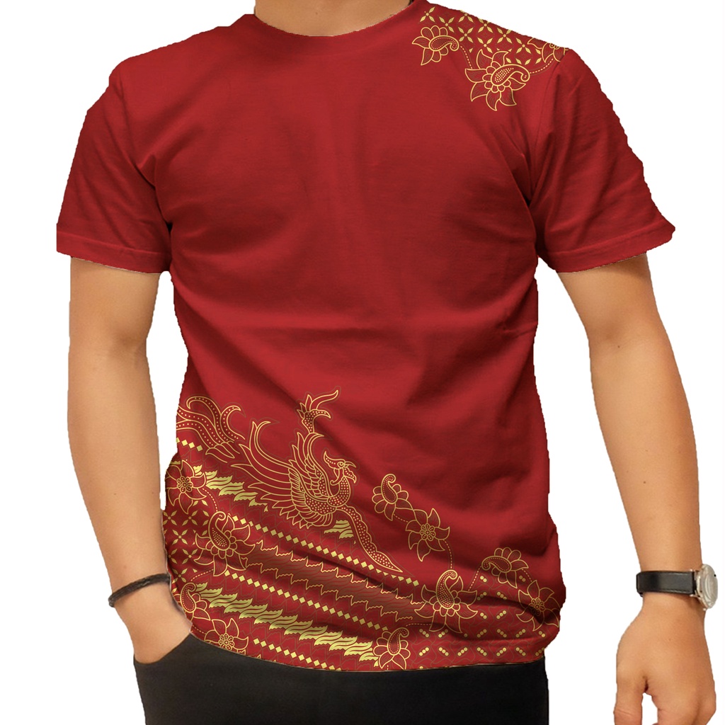 Kaos batik murah grosir solo | oblong | kaos wisata | kaos oleh2 | batik burung