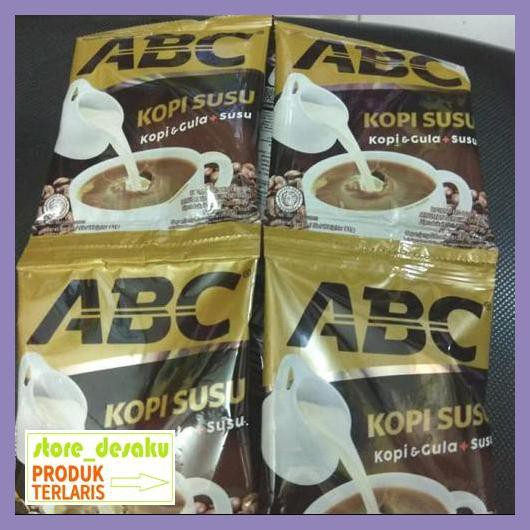 

57Ryr68- Abc Kopi Susu Sachet Isi 10Pcs /Rcg 4E57Edu-