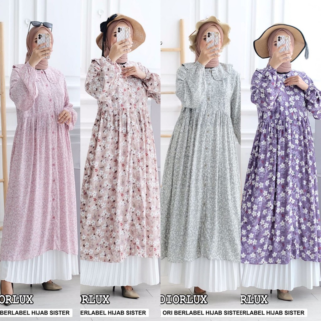 ADISTY MIDI DRESS ORIGINAL BY SISTER HIJAB