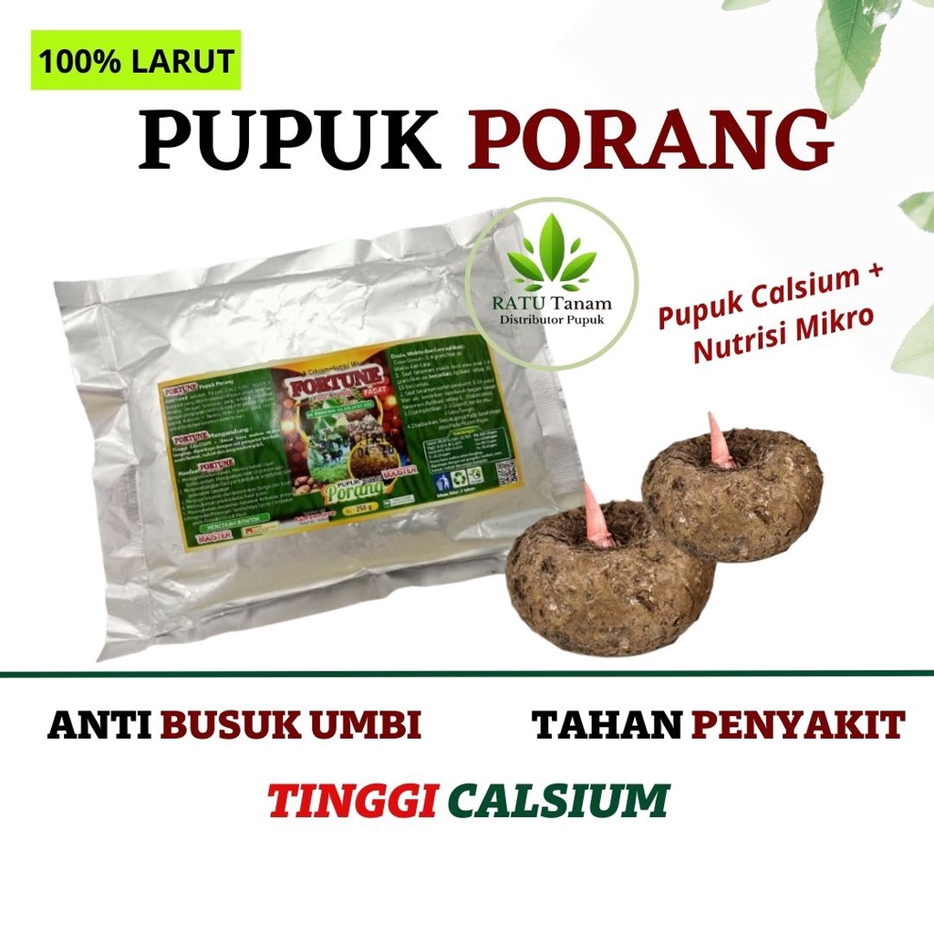 Jual Pupuk Booster Porang, BISA COD Pupuk Organik Boster Umbi Porang ...