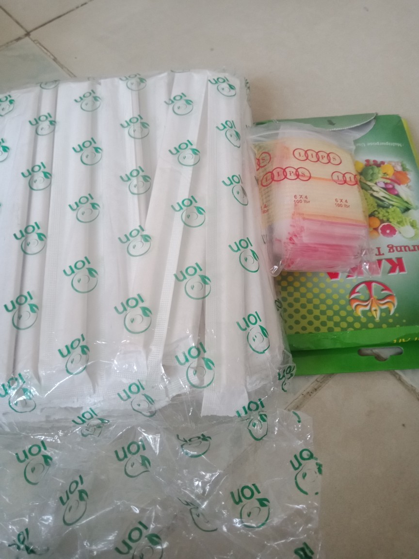 Plastik Klip Bening Uk 4 X 6cm Isi 100 Lembar