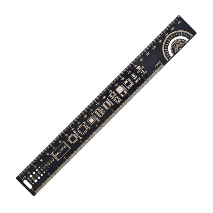 PCB Ruler 25 cm Penggaris PCB untuk Referensi Desain PCB