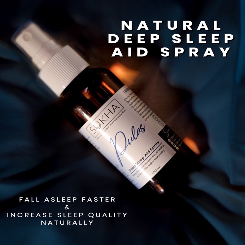 pulas spray pulas deep sleep aid insomnia lelap