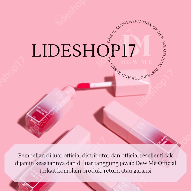 [READY] DEW ME LIP SERUM LIP GLOW GENTLE PEELING LIPGLOW SCRUB PENCERAH BIBIR BY DEWME LIPSERUM PENCERAH BIBIR