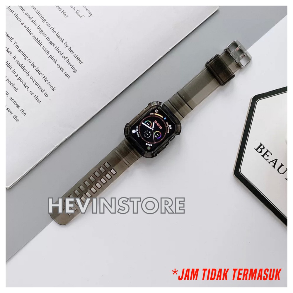 TALI STRAP CASE TRANSPARAN WATCH iOS 40MM/41MM &amp; 44MM/45MM