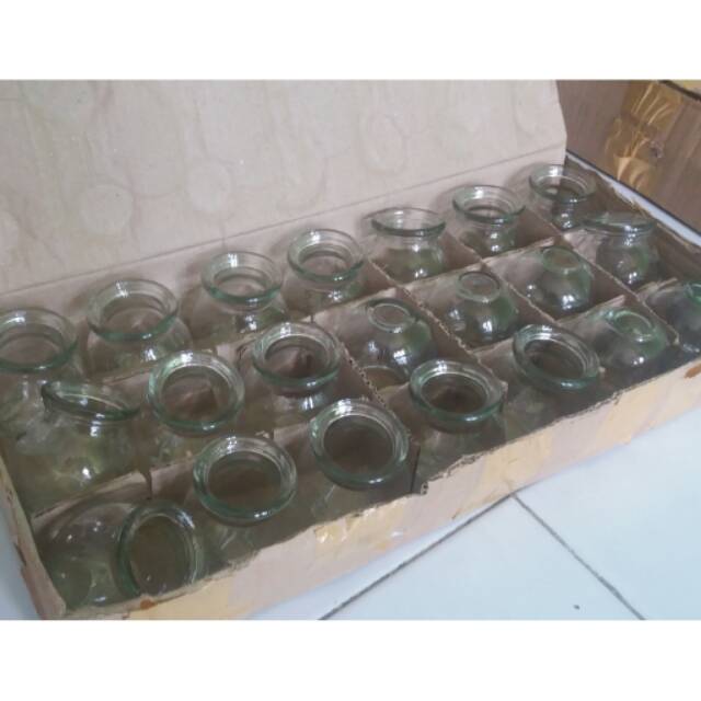 Alat bekam api (gelas kaca) no.2 isi 21pcs