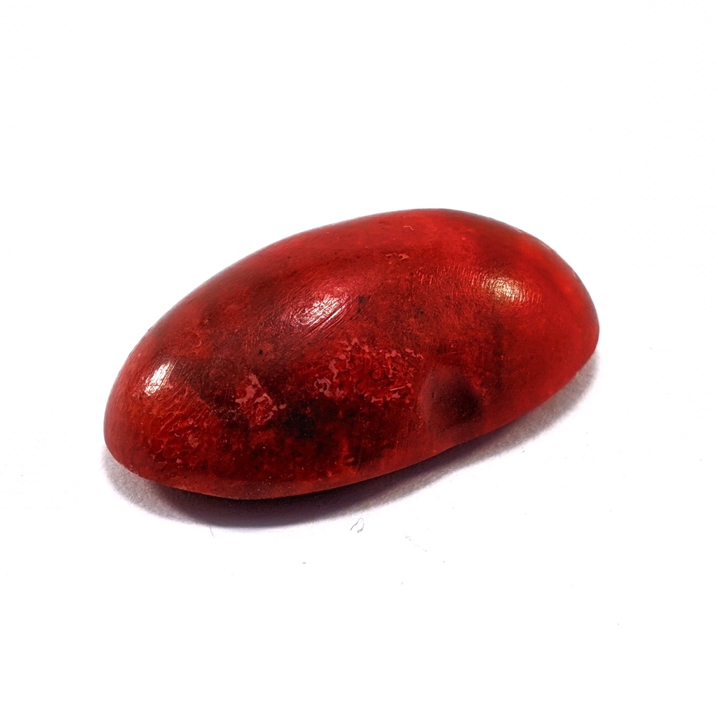 Natural Batu Akik Red Coral Marjan Corak Merah Mantap