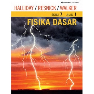 Fisika Dasar Edisi 7 JILID 1 HALLIDAY ERLANGGA Original #ERL
