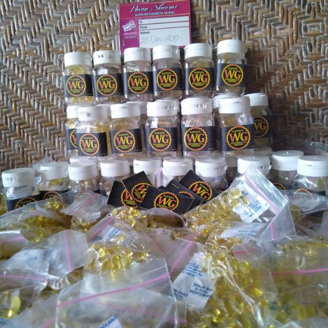 Suplemen pemutih Kapsul wg original Buy 1 get 1 free