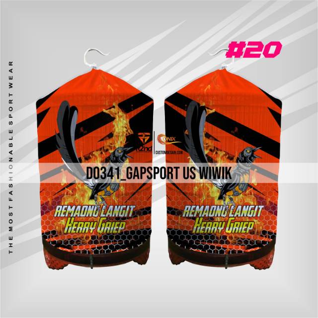 Kerodong murai printing