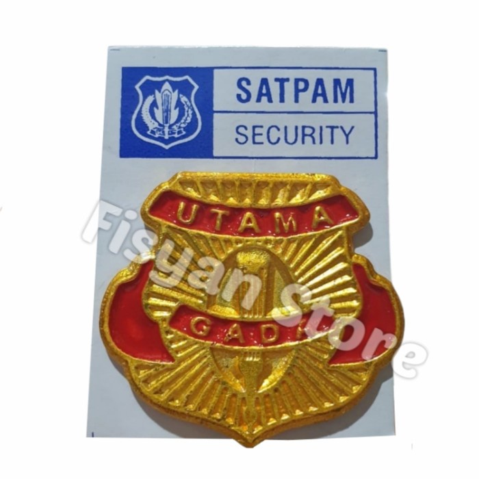 Pin Gada Utama Satpam | Pin Gada Utama Security