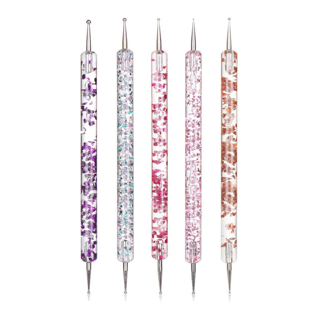 Lily 5Pcs Dotting Pen Fashion 2arah Lukisan Profesional