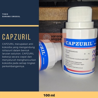 Jual Capzuril Ml Obat Koksidiosis Anti Coccidia Toltrazuril