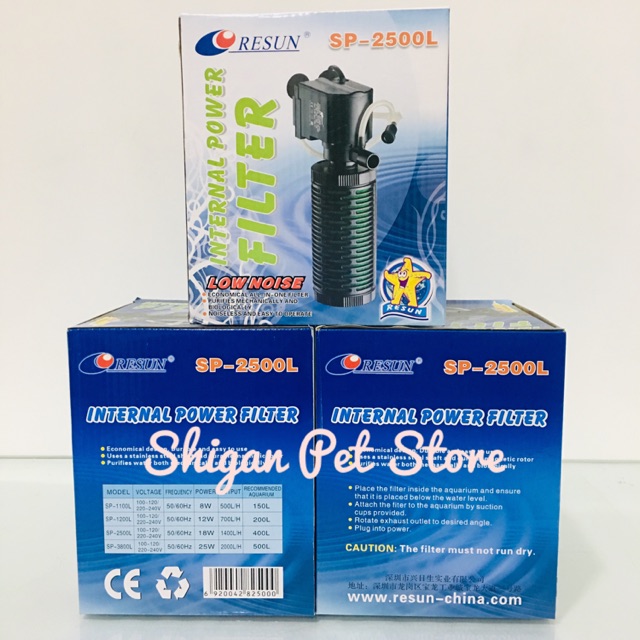 RESUN SP-2500L Internal Power Filter