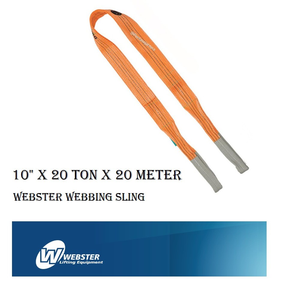 

Webster Webbing Sling 10" x 20 ton x 20 meter