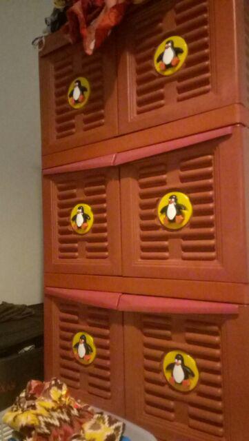 Promo Lemari Plastik Murah / Lemari Pakaian Jumbo Susun 3