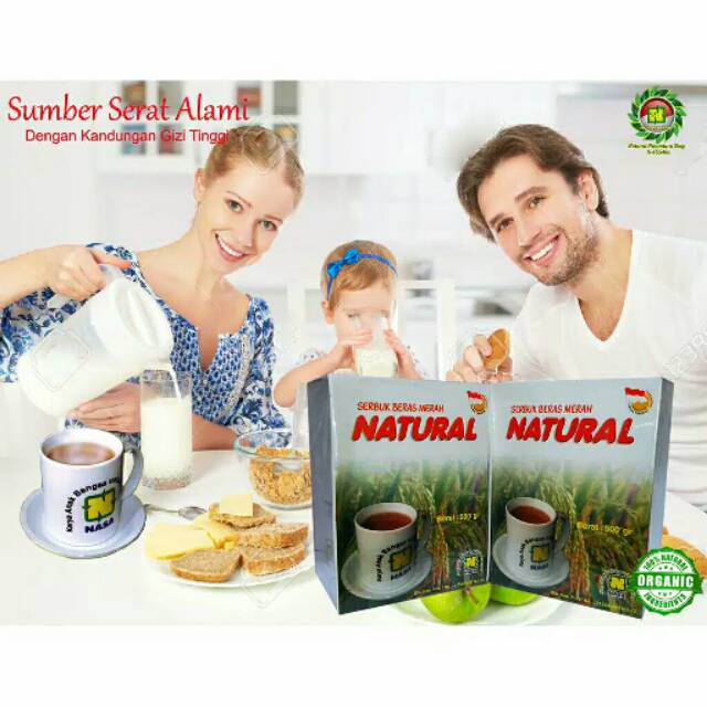 

Minuman kesehatan Serbuk Beras Merah Nasa