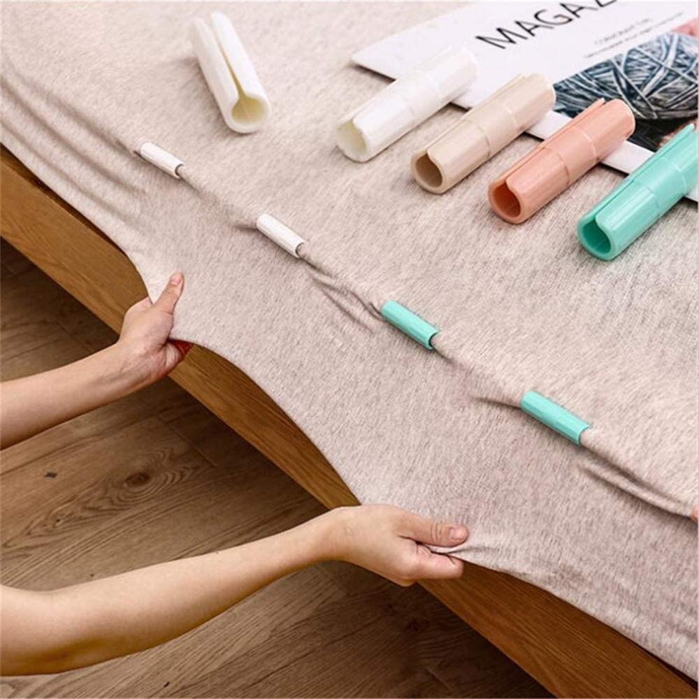 [Featured]10pcs Bed Sheet Clips Bed Sheet Fasteners