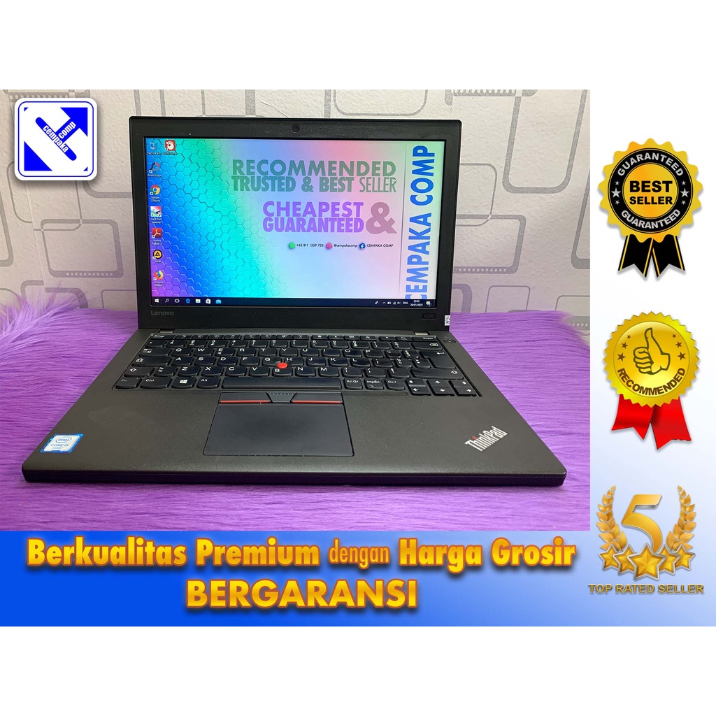 Lenovo ThinkPad X270 Core i3-6100U 4GB SSD128GB Bukan X260 X250 X240 T440 T450 T460