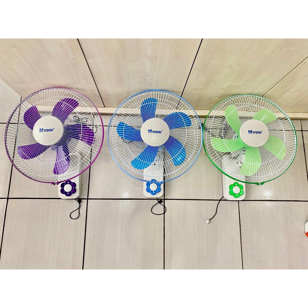 Wall fan Miyoshi 1607 / kipas angin dinding 16 inch