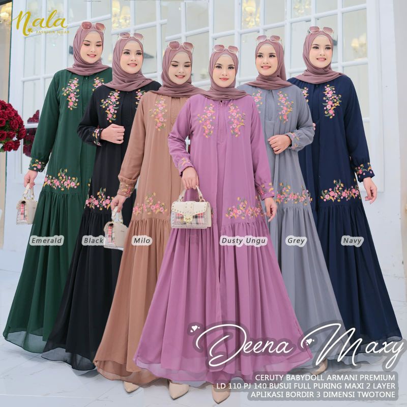 Denna maxy |  gamis ceruty bordil.ory_1