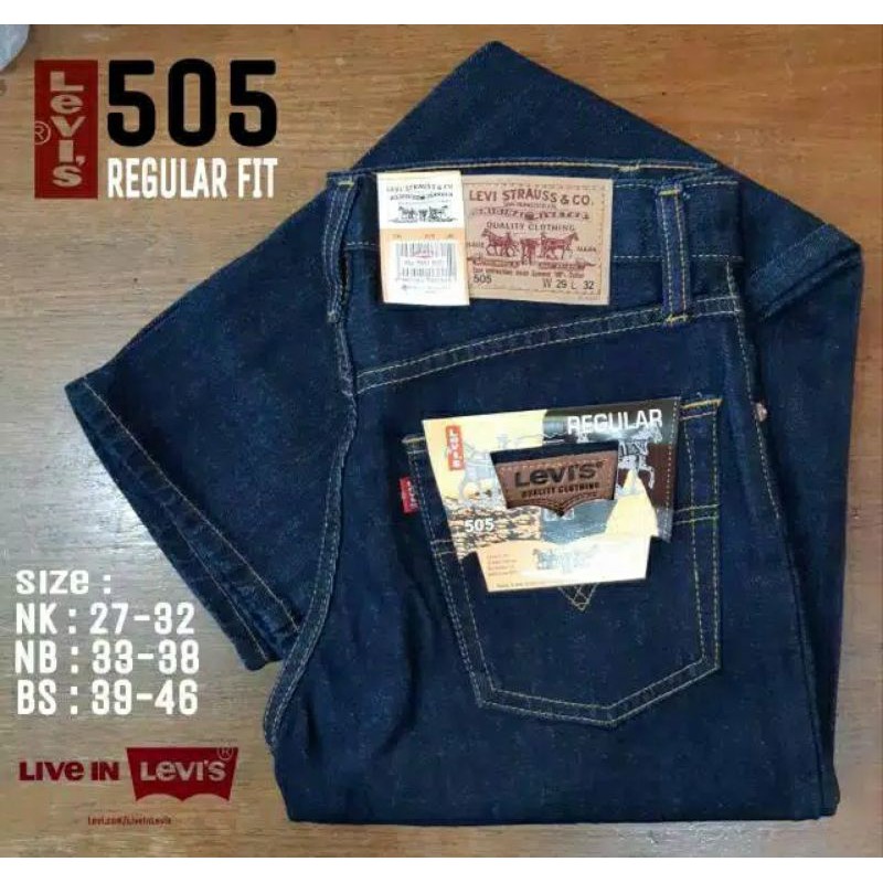 Celana jeans denim standa pria celana besik pria