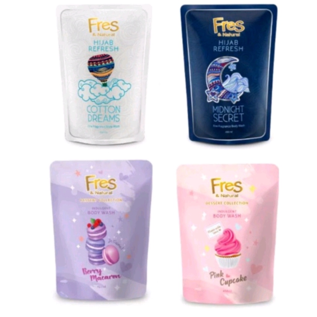 Fres &amp; Natural Bodywash 450ml