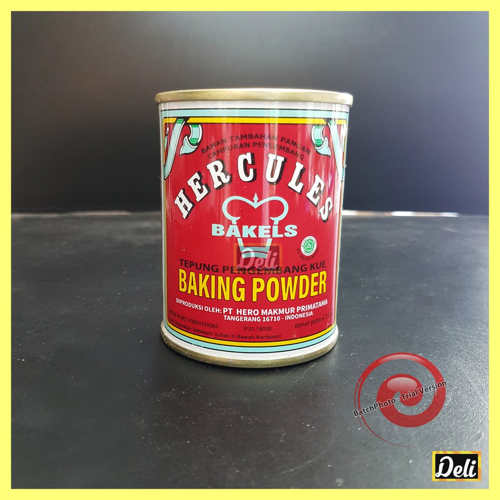 

Baking Powder Hercules Double Acting 110gr