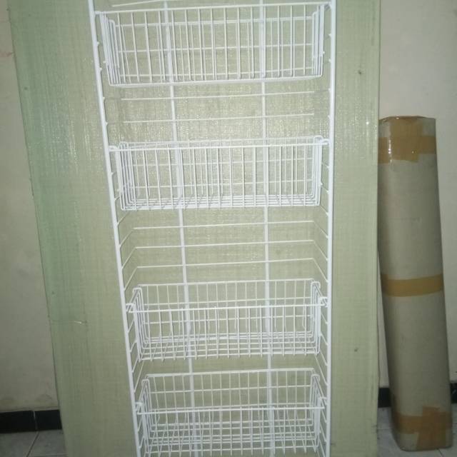 Wings rak/ Rak snack/ Rak toko/ Rak Display 4kranjang