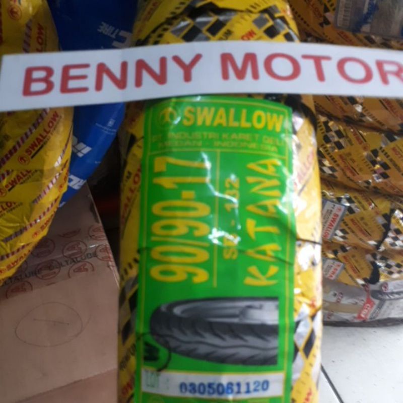 Ban tubles Swallow Katana 90/90-17 vixion old roda belakang