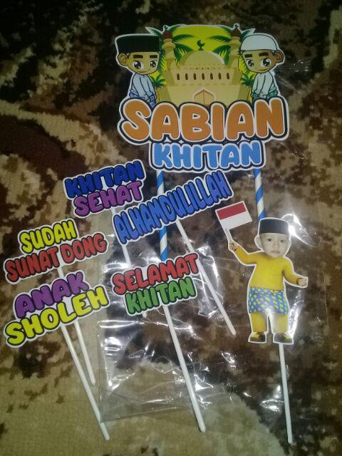 Topper Cake Event Khitan / Sunat