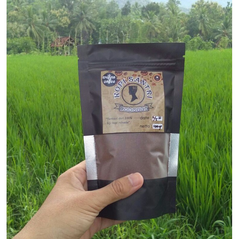 

Kopi robusta /kopi santri / roast been by arifino coffee