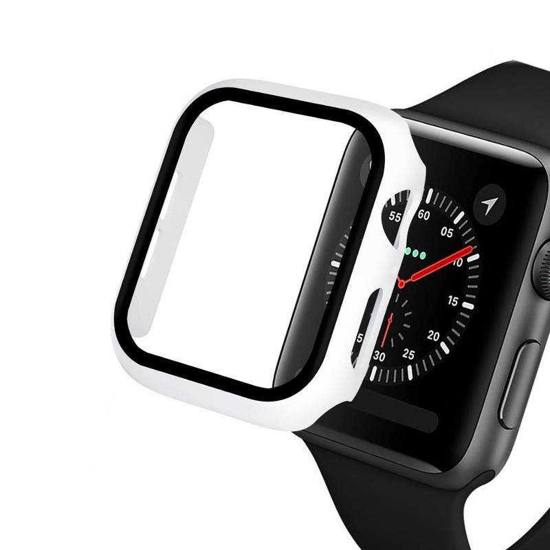 Case Pelindung Layar Dan Bumper Untuk Apple Watch Serie 6 5 4 3 Se 44mm 40mm Iwatch 42mm 38mm