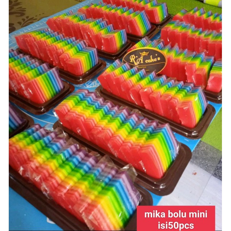 Mika Bolu Gulung Mini BGLK 13 Mika Sushi Mini 50PCS