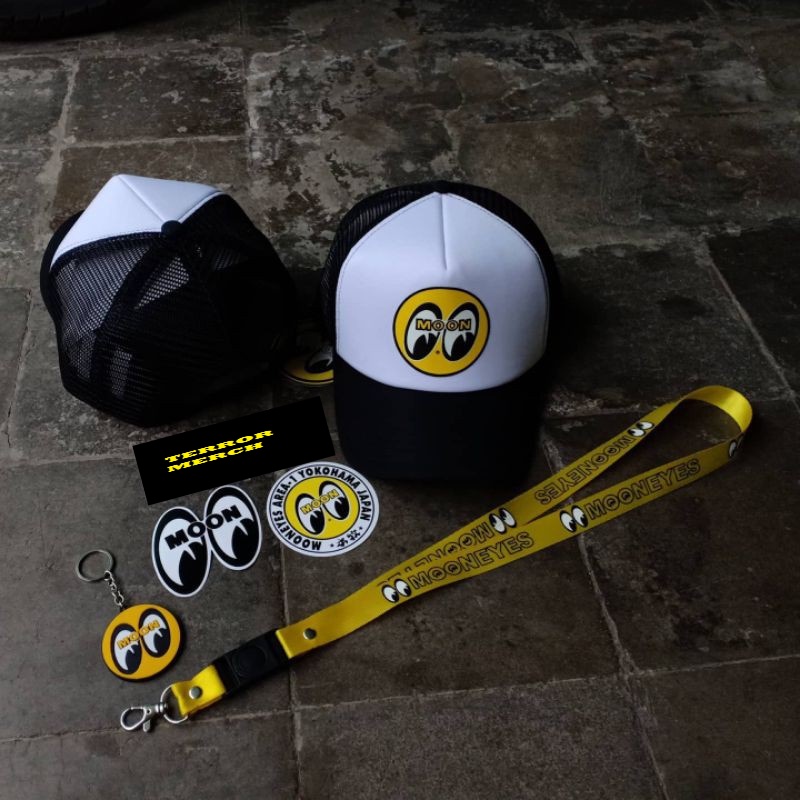 TOPI TRUCKER MOONEYES TOPI PRIA TOPI WANITA